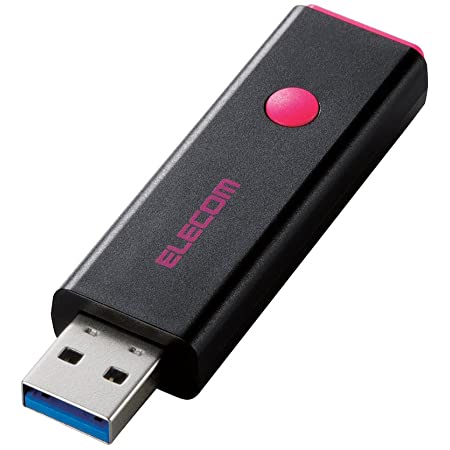 エレコム USBメモリ USB3.0 トレンドマイクロ製ウイルス対策ソフト搭載 8GB ブラック MF-TRU308GBK