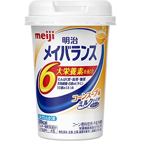 【まとめ買い】明治 メイバランス Miniカップ コーンスープ味 125ml×12本
