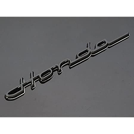 Honda クラシック エンブレム ブラック 筆記体 215mm×23mm ホンダ モンキー ゴリラ エイプ シャリー ダックス ディオ ズーマー リトルカブ