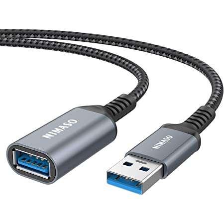 Amazonベーシック USB3.0延長ケーブル 3.0m (タイプAオス – タイプAメス)