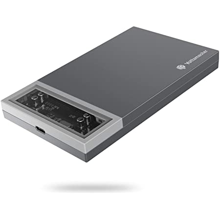 Sabrent 2.5″ SATAからUSB 3.0ツールフリー外付けHDDドライブ・エンクロージャー［SSD、サポートUASP SATA III］ブラック (EC-UASP) (SATAブラック)
