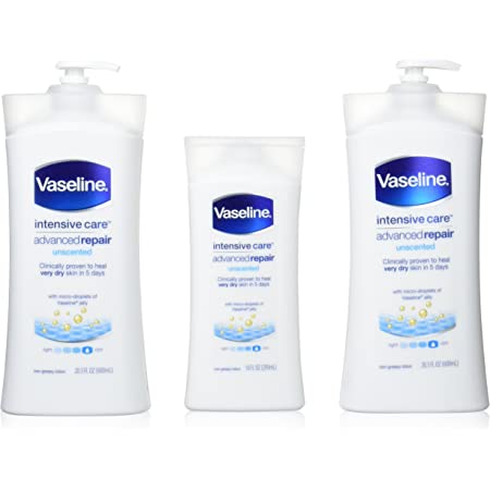 Vaseline　[repairing moisuture]リペアリング　モイスチャー ローション 3本セット 642498