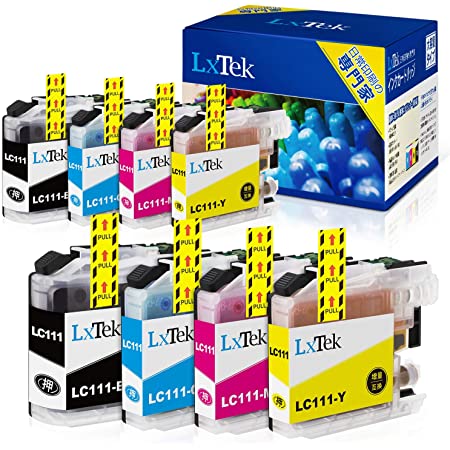 インクのチップス ブラザー用 LC111-4PK 互換インク 4色×2+黒2本セット 計10本