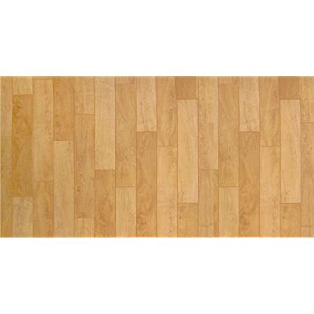 汚れてもサッと拭ける 安心の日本製 大事な床の保護 アキレス 木目調ラグマット ブラウン 140cm RG-99214