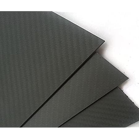 ARRIS 3Kカーボン板 炭素繊維積層板 200X300X3.0MM マット表面カーボンファイバープレート 綾織パネルシート (1pcs)
