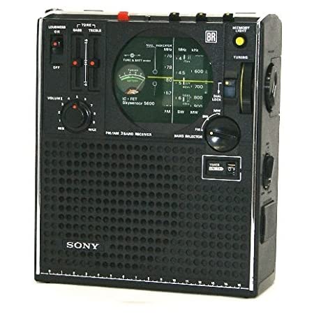 SONY ソニー　ICF-5600　スカイセンサー　3バンドレシーバー　FM/MW/SW　（FM/中波/短波ラジオ）