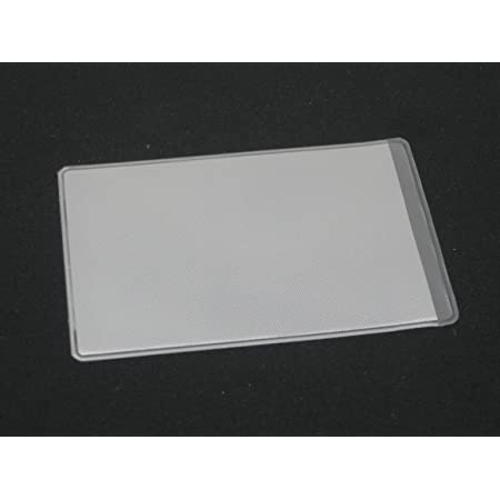薄型 安心 防磁 ビニール 保護 カード ケース スリーブ ID キャッシュ ゲーム カード 等に (横挿入 100枚)