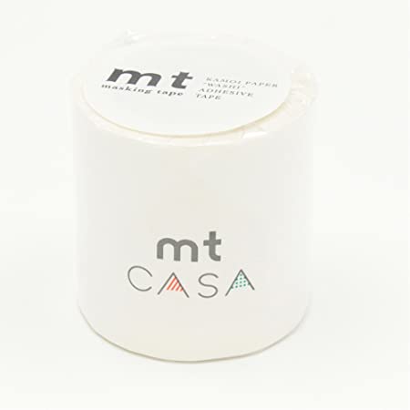 カモ井加工紙 マスキングテープ mt CASA 50mm 50mm幅×10m巻き マットホワイト MTCA5086