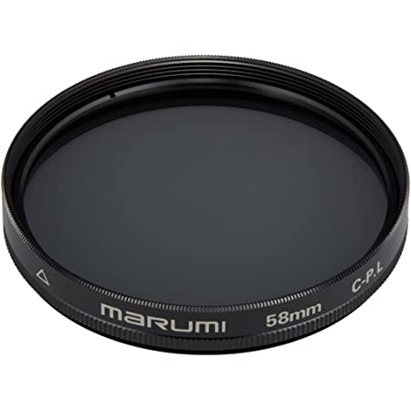 Amazonベーシック カメラ用レンズフィルター 円偏光フィルター 58mm CF02-NMC16-58