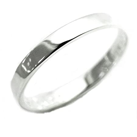 名入れ プレゼント 指輪 地球上で最も白い金属 手作り指輪 純銀 SV1000 ファランジリング ミディリング 指輪 刻印無料 結婚指輪 マリッジリング にも 平打ちリング (20)