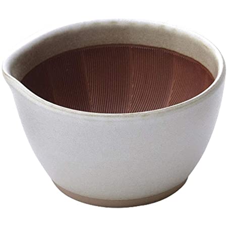 元重製陶所 石見焼 薬味おろし皿 (直径10cm・すべり止め付) 織部