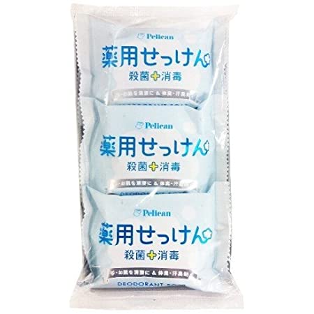 ペリカン石鹸 薬用石けん ８５ｇ×３個×４パック