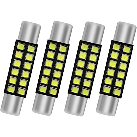 YOURS(ユアーズ) エルグランド E51 E52 専用 SMD LED バニティランプ T5フェストン(ヒューズ管タイプ)バルブ 2個1セット [2] M