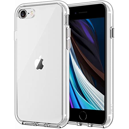 ONES 半透明 iPhone SE/8/7 ケース 耐衝撃 超軍用規格 『エアバッグ、半密閉音室、Qi充電』〔滑り止め、すり傷防止、柔軟〕〔美しい、光沢感、軽·薄〕 衝撃吸収 HQ·TPU カバー