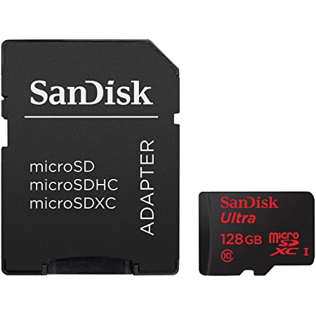 サンディスク MicroSDXC 128GB ULTRAシリーズ UHS-1 80MB/s アダプタ付 海外パッケージ SDSQUNC-128G-GN6MA SDSQUNC-128G-GN6MA