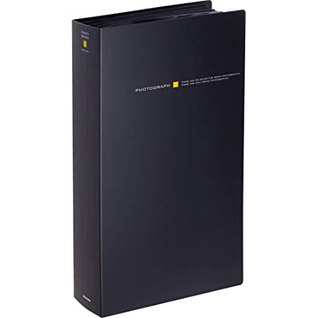 HAKUBA ポケットアルバム ビュｰトプラス Lサイズ 480枚 ブラック ABP-L480BK