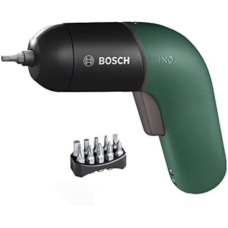 ボッシュ(BOSCH) 電動ドライバー コードレス 充電式 LEDライト 正逆転切替 家具の組み立て DIY ビット10本 充電器・ケース付 IXO5