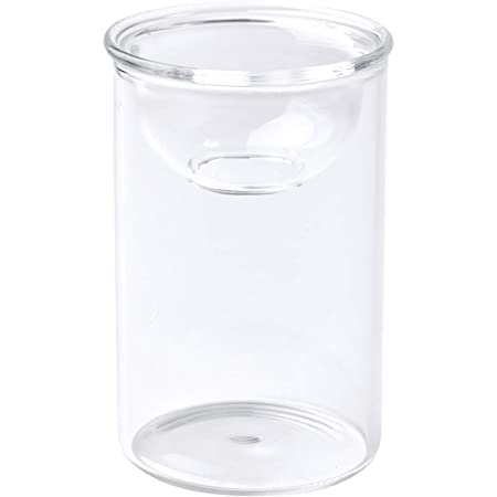 SPICE OF LIFE(スパイス) 花瓶 タイニー ガラス フラワーベース No.03 クリア 直径6.5cm 高さ10.5cm NALG5030CL