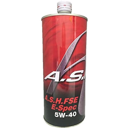 A.S.H.(アッシュ) FSE E-Spec RACING 10W-40 合成油 エンジンオイル 1L