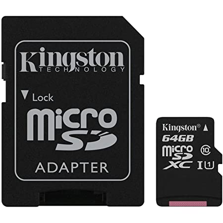 キングストン Kingston microSDXCカード 64GB クラス 10 UHS-I 対応 アダプタ付 SDC10G2/64GB