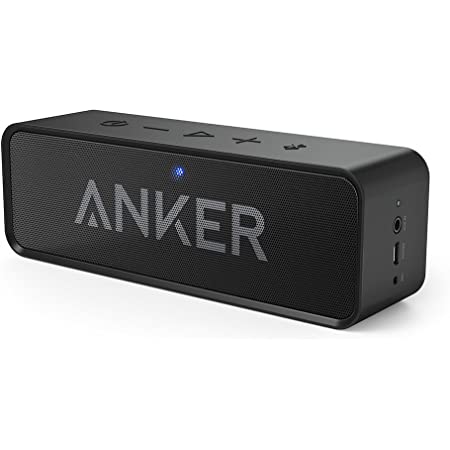 Anker Soundcore ポータブル Bluetooth4.2 スピーカー 24時間連続再生可能【デュアルドライバー/ワイヤレススピーカー/内蔵マイク搭載】(ブラック)