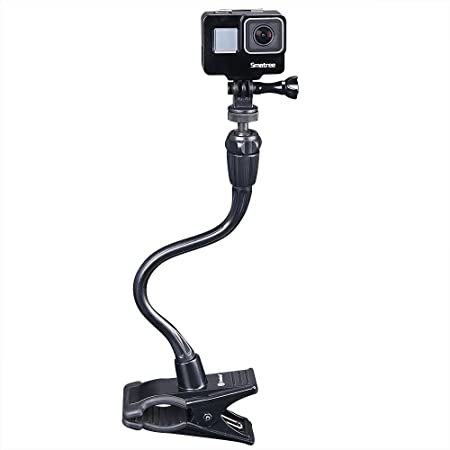 Smatree GoPro用フレックスクランプ Hero 8/7/6/5などアクションカメラ対応フレキシブルアームホルダー