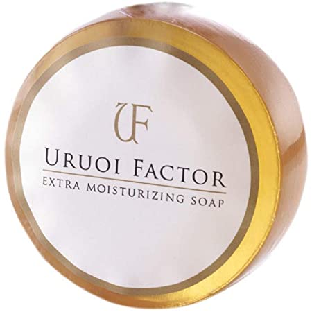 URUOI FACTOR 洗顔石鹸 毛穴ケア ニキビケア 無添加 濃密泡 100g (約1ヶ月分) (泡立てネット付き)