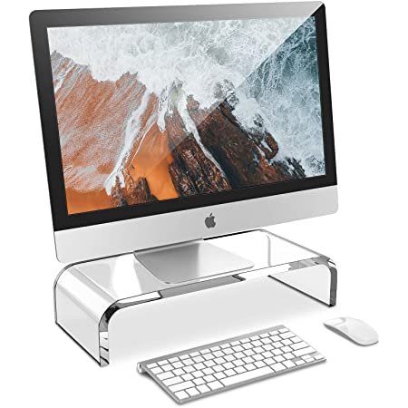 Satechi アルミニウム モニタースタンド 高品質ユニバーサル ユニボディ（ノートパソコン/iMac/PC など対応） (シルバー)
