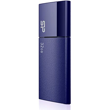 シリコンパワー USBメモリ 32GB USB2.0 キャップ式 Ultima U02シリーズ ブラック SP032GBUF2U02V1K