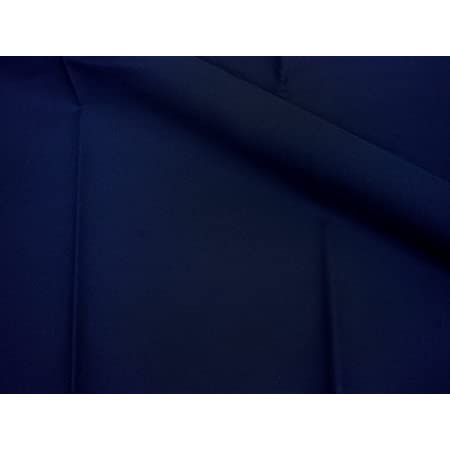 NASKA 生地 カラーブロード 約110cm幅×0.9mカット col.266 ネイビー CF8500 手芸・ハンドメイド用品