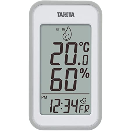 dretec(ドリテック) 温湿度計 デジタル 温度計 湿度計 大画面 コンパクト O-271NW(ナチュラルウッド)