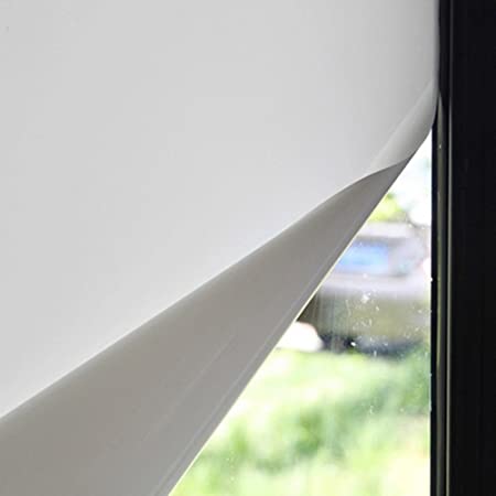 ユーザー(USER) 窓に貼る目隠しシート 機能メッシュタイプ ホワイト U-Q420 900×900×0.5mm