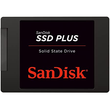 SanDisk 内蔵 2.5インチ SSD / SSD Plus 480GB / SATA3.0 / 3年保証 / SDSSDA-480G-G26