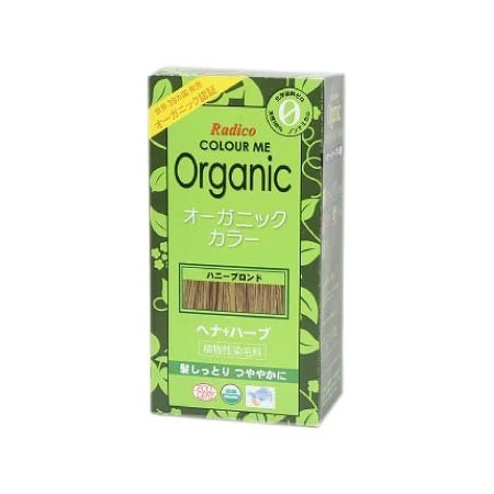 COLOURME Organic (カラーミーオーガニック ヘナ 白髪用) ハニーブロンド １００ｇ