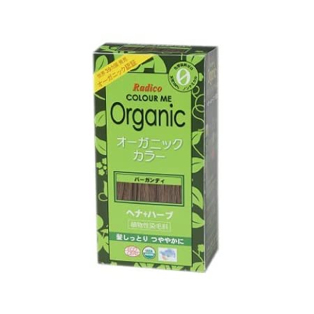 COLOURME Organic (カラーミーオーガニック ヘナ 白髪用) オレンジナッツ １００ｇ