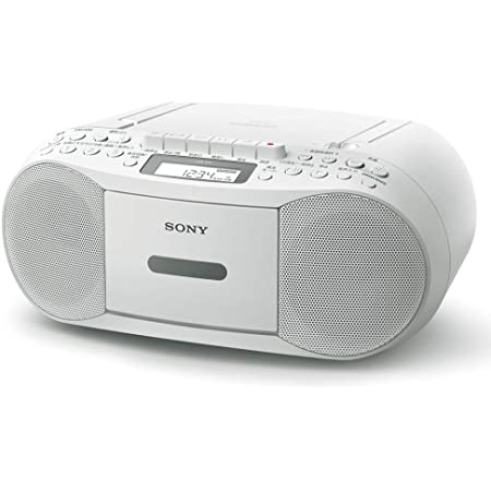 オーム電機 Audio Comm CDラジオ871Z RCR-871Z ホワイト