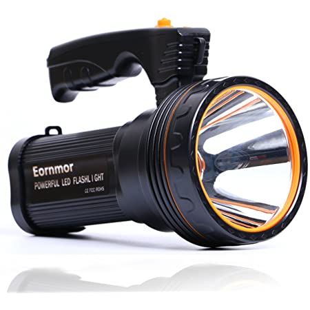 Eornmor充電式LEDライト 5000ルーメンLED 高輝度 懐中電灯 T6灯搭載 広範囲を照らす フラッシュライト
