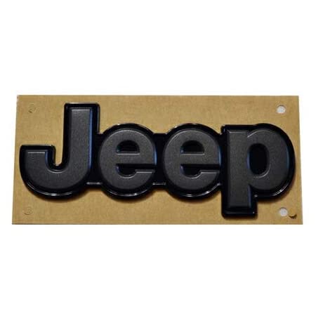Jeep ラングラーJK マットブラック エンブレム