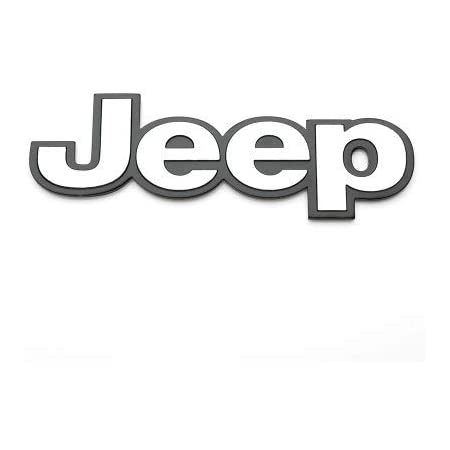 Jeep ラングラーJK マットブラック エンブレム