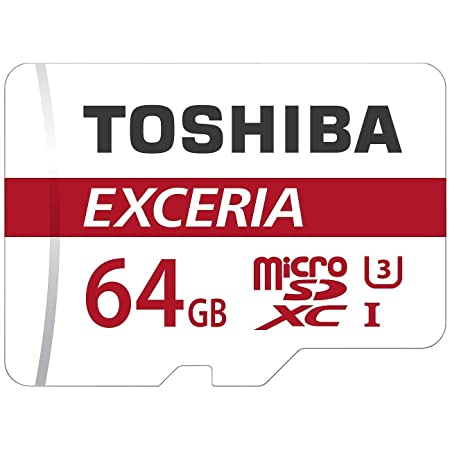 東芝 EXCERIA microSDXC 64GB 90MB/s UHS-I 4K U3対応 THN-M302R0640C2 [並行輸入品]