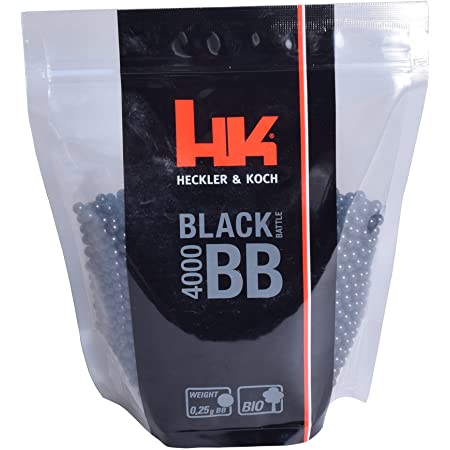 【国内正規品】 H&K バイオ BB弾 BLACK BIO ブラック 0.25g 2700ハツイリ UMA26107