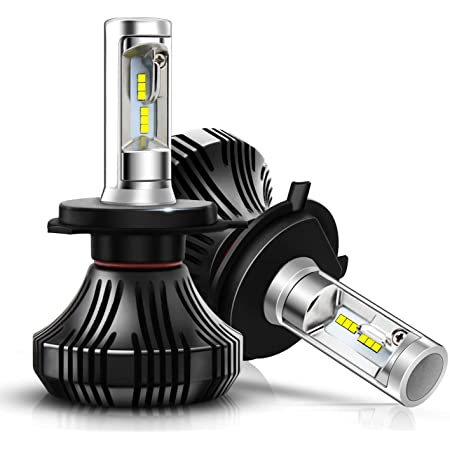 Autofeel【正規品】 ヘッドライト LED H4 6500K 2000LM DC9V-32V 社製LEDチップ搭載モデル 5年保証