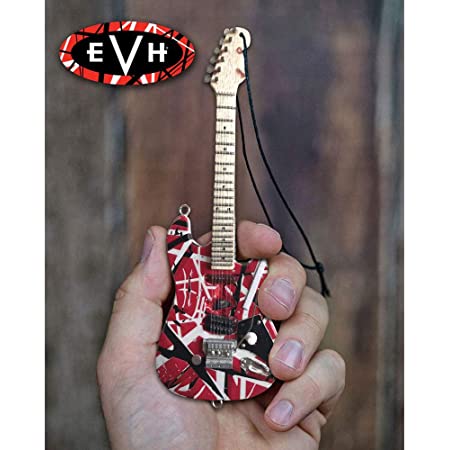 EVH ミニチュア楽器 Axe Heaven EVH-001 Red-White-Black エディー・ヴァン・ヘイレン