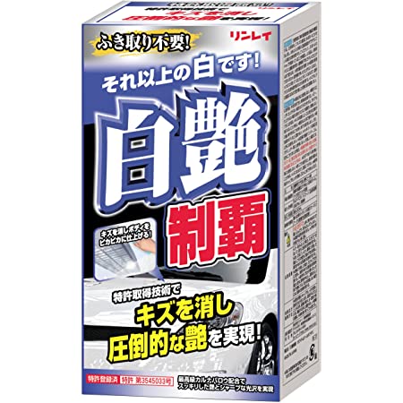 RINREI(リンレイ) コーティング剤 白艶制覇 実感パック 80ml W-30