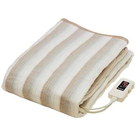 コイズミ 電気毛布 掛敷毛布 水洗い可能 188×130cm KDK-6061