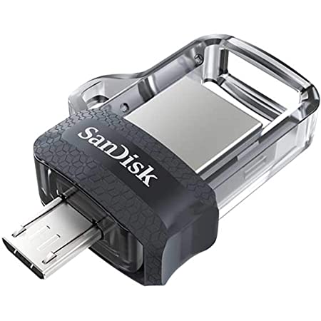 SanDisk ( サンディスク ) 64GB USBメモリー Ultra Dual Drive M3.0 OTG(Android対応) USB3.0対応 R:150MB/s SDDD3-064G-G46 ［ 海外パッケージ ］