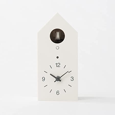 KOOKOO（クークー）バードハウス ペトロ―ル色 12種類の鳥のさえずりが時を告げる 振り子 時計 12種類の鳥の声が楽しめる壁掛け時計 カッコー時計 鳩時計 掛け時計 モダンなデザイン 鳴き声が楽しめる ドイツでデザインされたカッコー時計