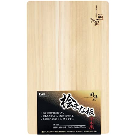 ウメザワ 木製まな板 青森ひば 抗菌 40×22×厚さ1.8cm 日本製 590220