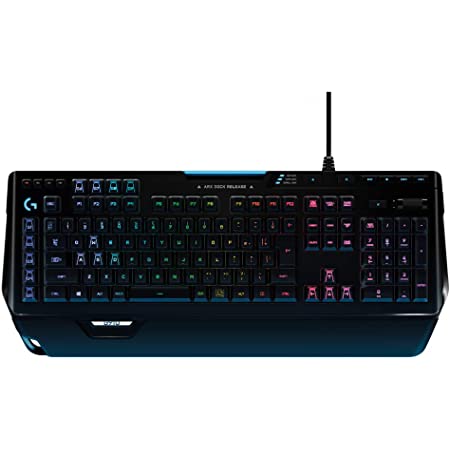 【Amazon.co.jp限定】Logicool G ロジクール G ゲーミングキーボード 有線 G910r タクタイル メカニカル キーボード 日本語配列 LIGHTSYNC RGB パームレスト 国内正規品 アマゾン限定壁紙ダウンロード付き