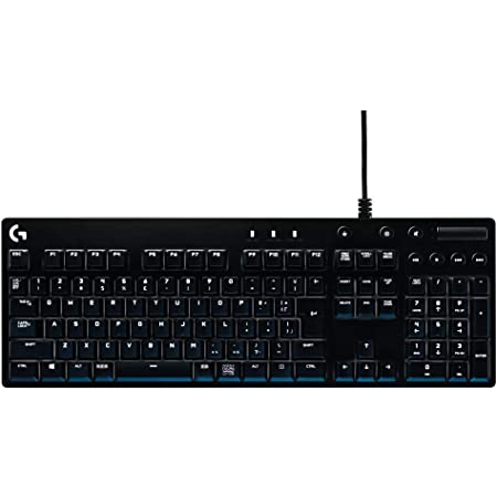 【Amazon.co.jp限定】Logicool G ロジクール G ゲーミングキーボード 有線 G910r タクタイル メカニカル キーボード 日本語配列 LIGHTSYNC RGB パームレスト 国内正規品 アマゾン限定壁紙ダウンロード付き